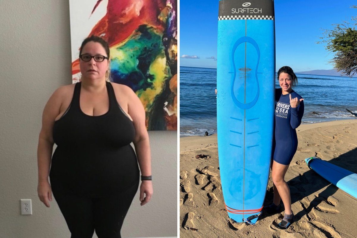 Woman sheds 150 pounds and ditches 20 medications: 'From Darkness to Living My Best Life'